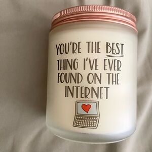 Humorous Candle Lemongrass & Wood Sage